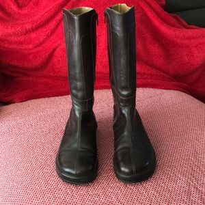 Brown Birkenstock boots